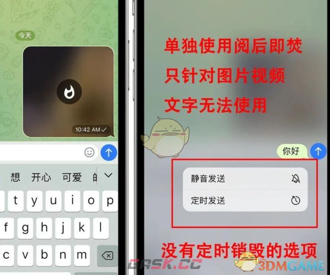 《telegram》阅后即焚和加密对话区别介绍-第6张-手游攻略-GASK