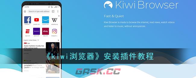 《kiwi浏览器》安装插件教程