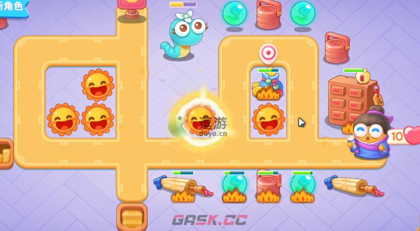 保卫萝卜4白萝卜传奇第15关图文攻略-第2张-手游攻略-GASK