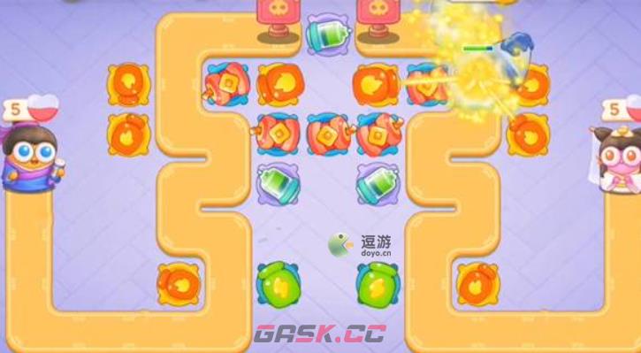 保卫萝卜4白萝卜传奇第4关攻略解析-第2张-手游攻略-GASK