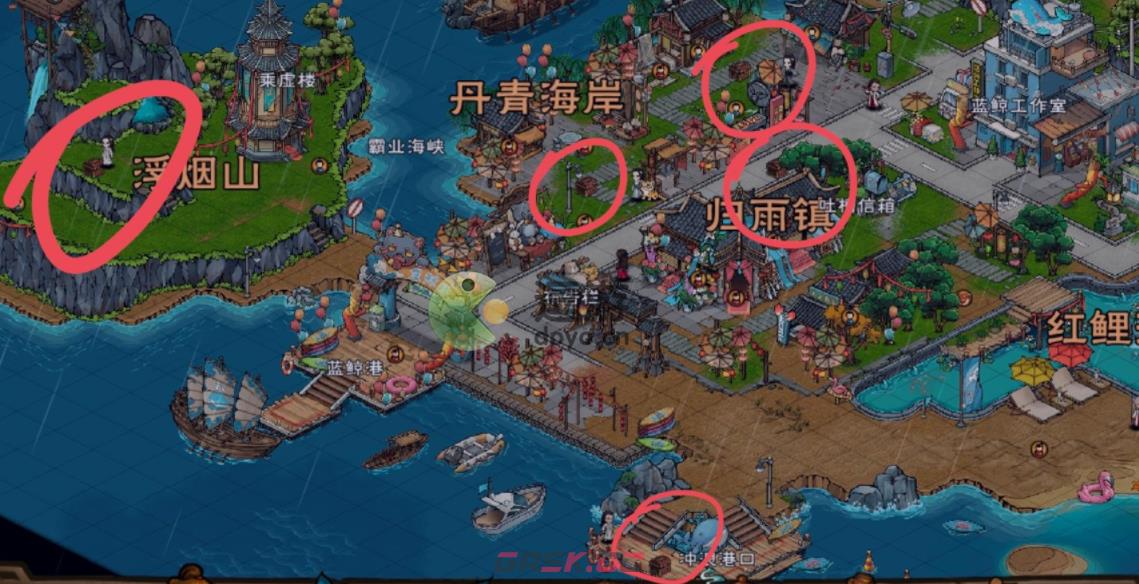 烟雨江湖烟雨宝箱位置一览-第1张-手游攻略-GASK