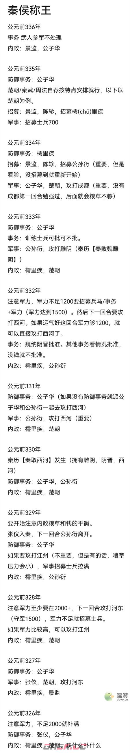 忘川风华录横扫六合秦侯称王通关攻略-第2张-手游攻略-GASK