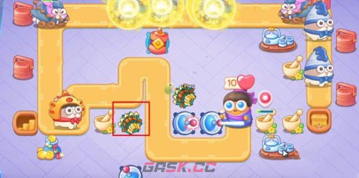 保卫萝卜4白萝卜传奇第3关过关攻略-第2张-手游攻略-GASK