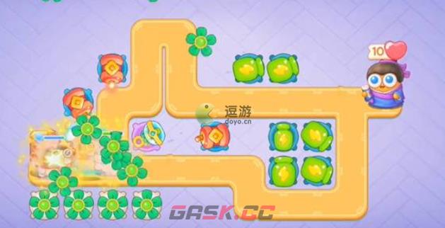 保卫萝卜4白萝卜传奇第6关通关攻略-第3张-手游攻略-GASK