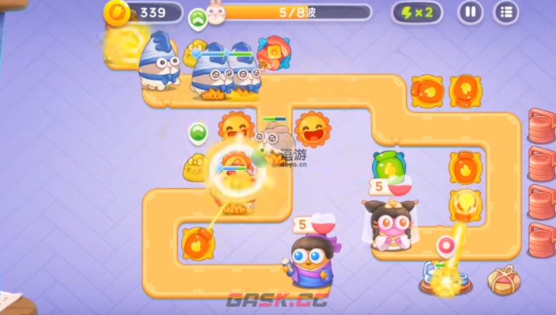 保卫萝卜4白萝卜传奇第14关通关攻略分享-第3张-手游攻略-GASK