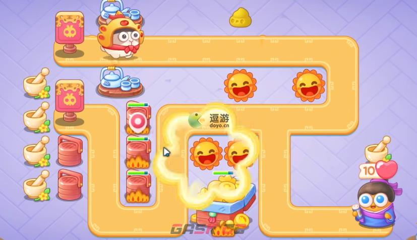 保卫萝卜4白萝卜传奇第13关攻略解析-第2张-手游攻略-GASK