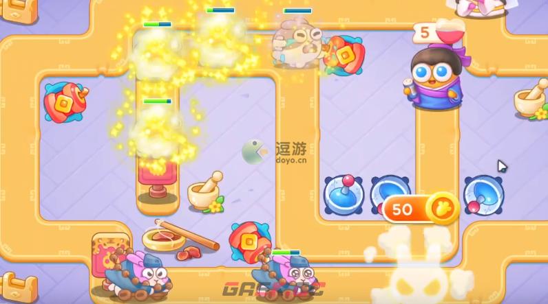 保卫萝卜4白萝卜传奇第11关过关攻略-第2张-手游攻略-GASK