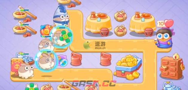保卫萝卜4白萝卜传奇第6关通关攻略
