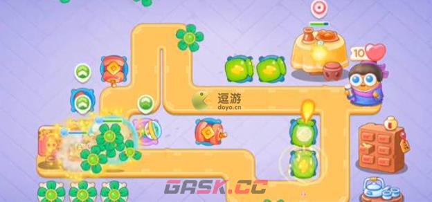 保卫萝卜4白萝卜传奇第6关通关攻略-第2张-手游攻略-GASK