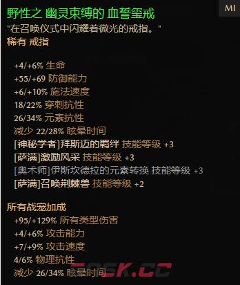 恐怖黎明1.1.9.7神秘萨满BD攻略 装备选择及星座加点推荐-第8张-手游攻略-GASK