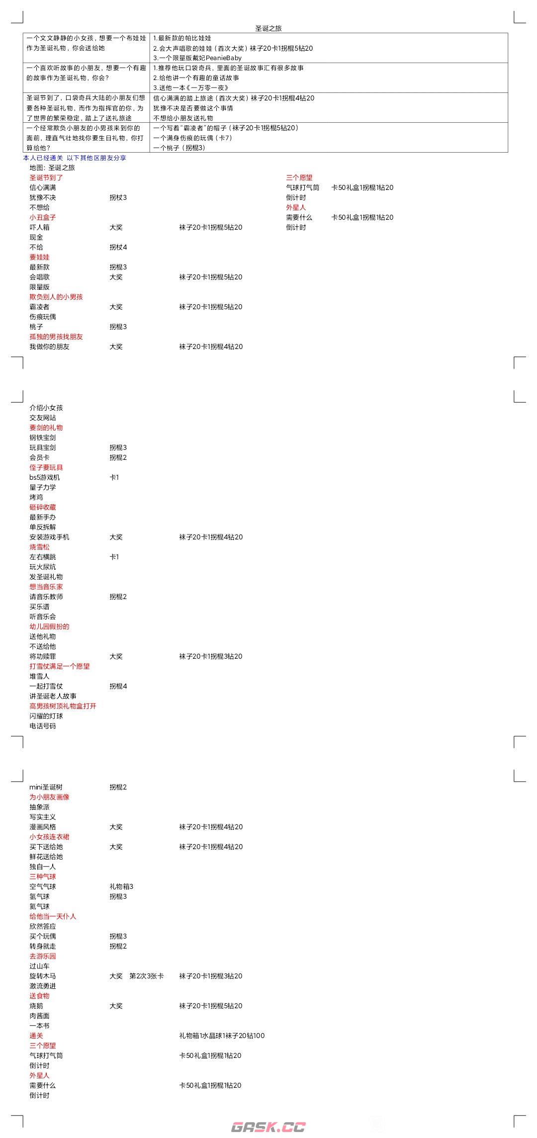 《口袋奇兵》圣诞故事汇活动攻略答案大全分享-第2张-手游攻略-GASK