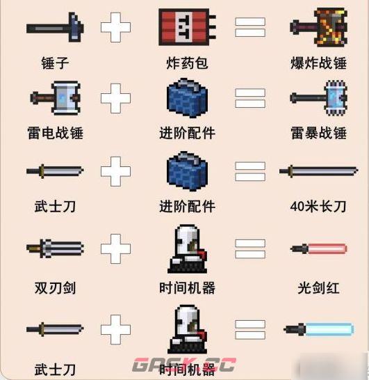 《元气骑士》武器合成表图鉴最新2022-第7张-手游攻略-GASK