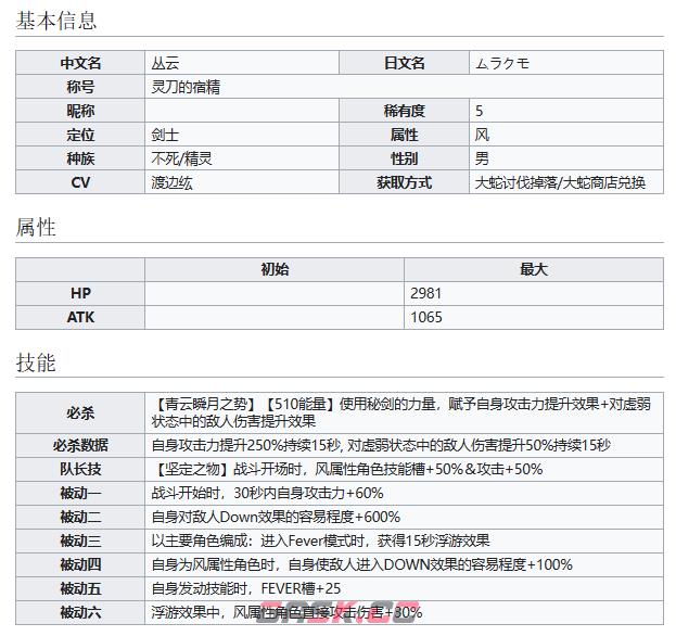 《世界弹射物语》灵刀的宿精丛云技能介绍-第2张-手游攻略-GASK