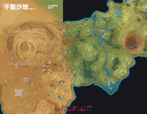 原神千壑沙地怎么去 千壑沙地到达方法-第1张-手游攻略-GASK