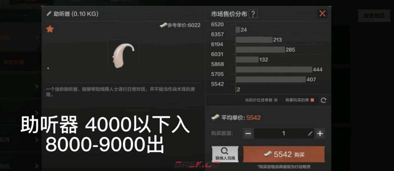《暗区突围》跑商赚钱商品推荐-第3张-手游攻略-GASK