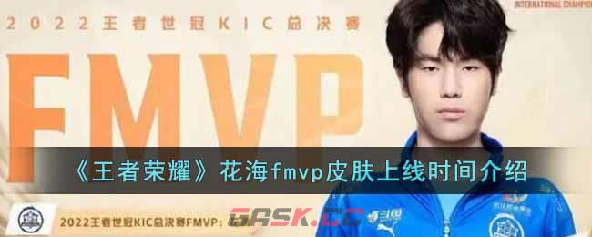 《王者荣耀》花海fmvp皮肤上线时间介绍-第1张-手游攻略-GASK