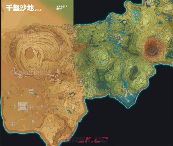 《原神》3.4千壑沙地地图进入方法-第2张-手游攻略-GASK
