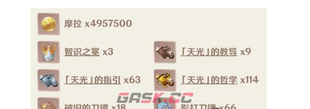 《原神》雷电将军3.3突破材料-第3张-手游攻略-GASK