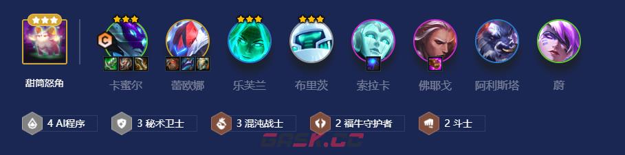 《金铲铲之战》AI混沌卡蜜尔阵容攻略-第2张-手游攻略-GASK