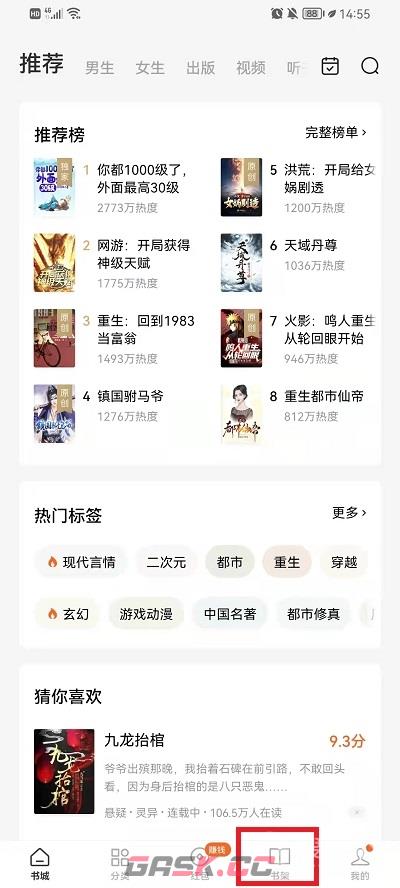 《番茄小说》导入图书方法-第2张-手游攻略-GASK