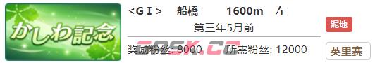 《赛马娘》坚韧不拔的熏银专属称号获得方法-第3张-手游攻略-GASK