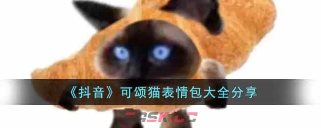 《抖音》可颂猫表情包大全分享-第1张-手游攻略-GASK