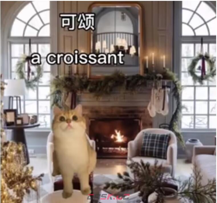 《抖音》可颂猫表情包大全分享-第3张-手游攻略-GASK
