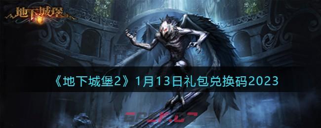 《地下城堡2》1月13日礼包兑换码2023-第1张-手游攻略-GASK