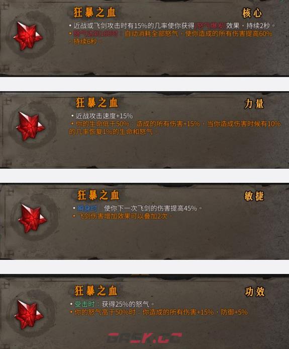 《暖雪》狂暴之血效果介绍-第2张-手游攻略-GASK