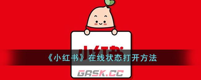 《小红书》在线状态打开方法-第1张-手游攻略-GASK