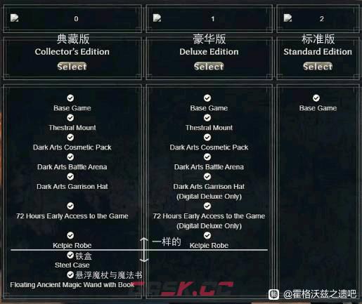 霍格沃茨之遗典藏版有什么内容-第2张-单机攻略-GASK