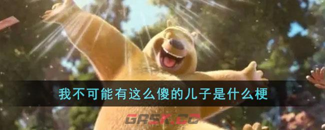 我不可能有这么傻的儿子是什么梗-第1张-手游攻略-GASK