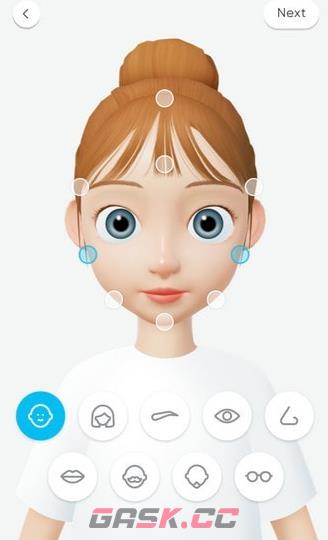 《崽崽ZEPETO》创建3D虚拟形象方法-第3张-手游攻略-GASK