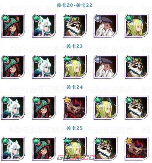 《剑与远征》仙蛾迷境阵容推荐大全攻略-第3张-手游攻略-GASK