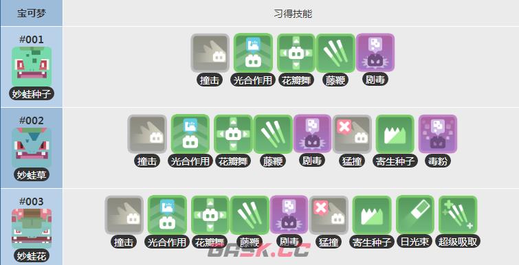 《宝可梦大探险》妙蛙花培养攻略-第2张-手游攻略-GASK