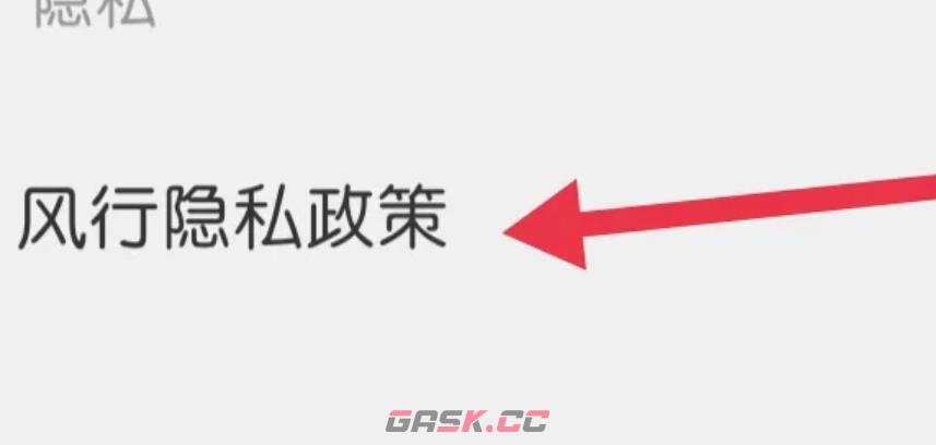 《风行视频》查看风行隐私政策方法-第4张-手游攻略-GASK