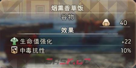 《狂野之心》全食物料理效果一览-第5张-单机攻略-GASK
