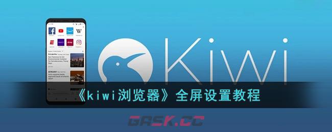 《kiwi浏览器》全屏设置教程-第1张-手游攻略-GASK