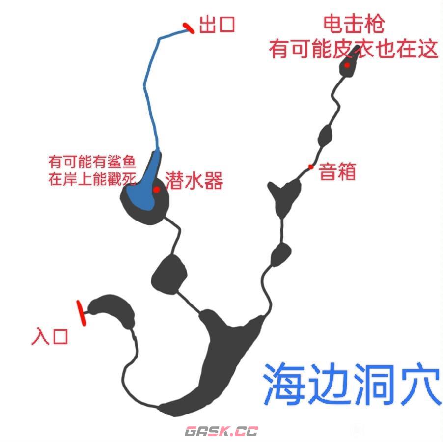 森林之子海边洞穴怎么探索-第2张-单机攻略-GASK