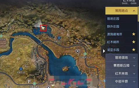 《黎明觉醒》藏宝图废柴的野望位置-第4张-手游攻略-GASK