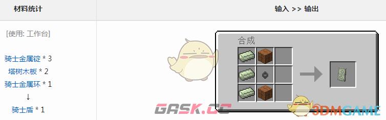 我的世界暮色森林骑士盾怎么获得-第1张-单机攻略-GASK
