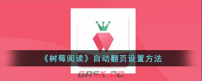 《树莓阅读》自动翻页设置方法-第1张-手游攻略-GASK