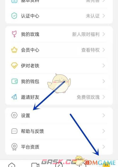 《伊对》隐身模式设置方法-第2张-手游攻略-GASK