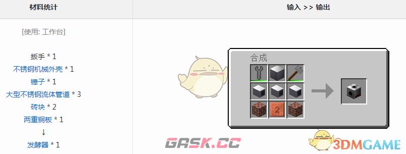 我的世界格雷科技6模组发酵器有什么用-第1张-单机攻略-GASK