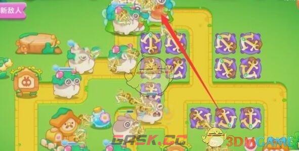 《保卫萝卜4》绿野奇缘第11关通关攻略-第5张-手游攻略-GASK