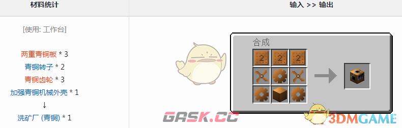 我的世界格雷科技6模组洗矿厂有什么用-第1张-单机攻略-GASK