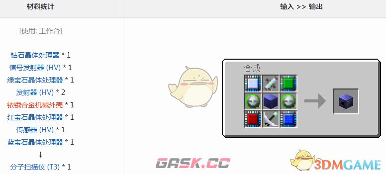 我的世界格雷科技6模组分子扫描仪有什么用-第1张-单机攻略-GASK