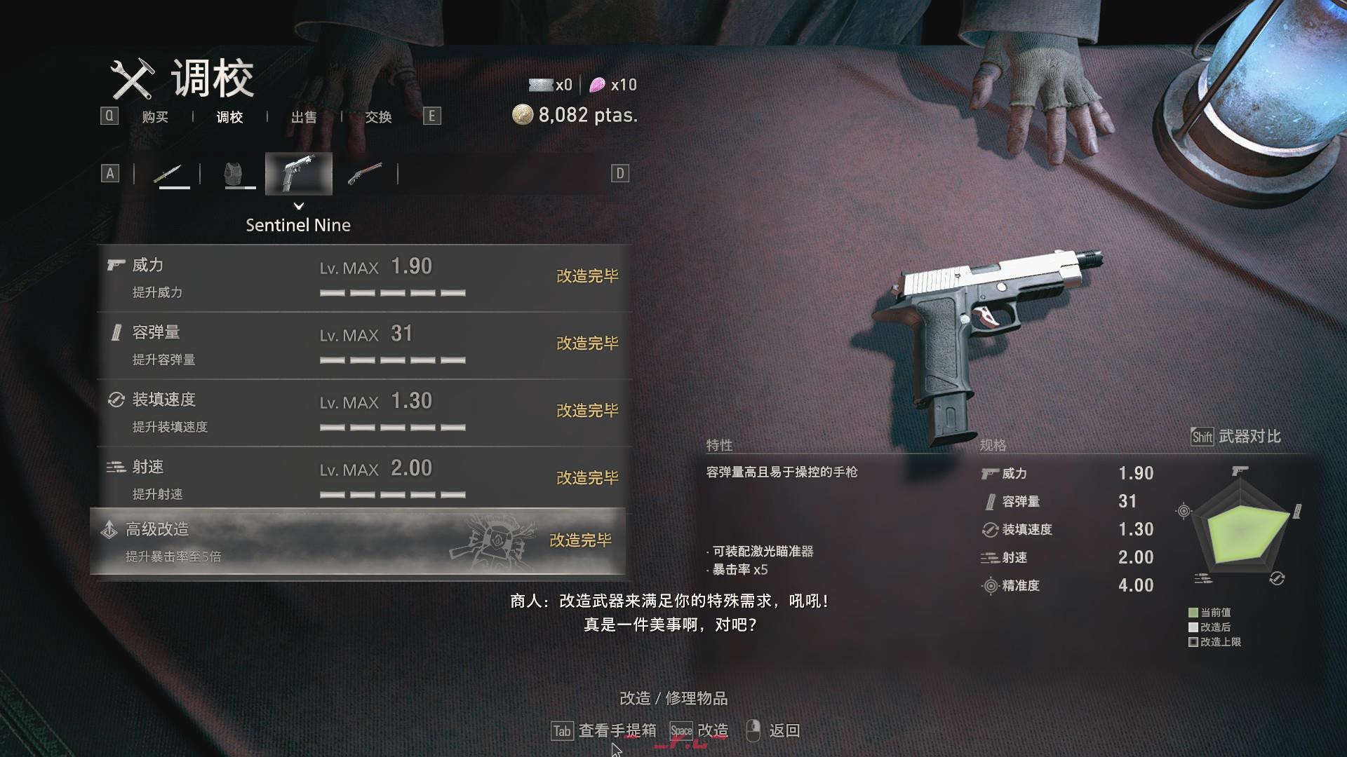 生化危机4重制版豪华版手枪终极改造怎么样-第2张-单机攻略-GASK