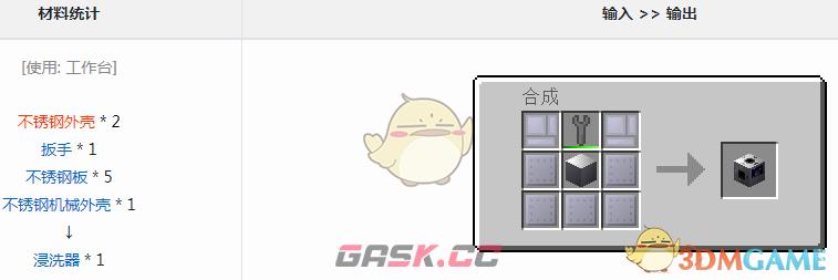 我的世界格雷科技6模组浸洗器有什么用-第1张-单机攻略-GASK