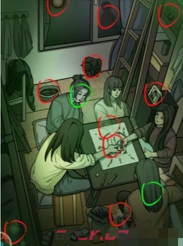 《疯狂梗传》女寝之夜十二处诡异点通关攻略-第2张-手游攻略-GASK